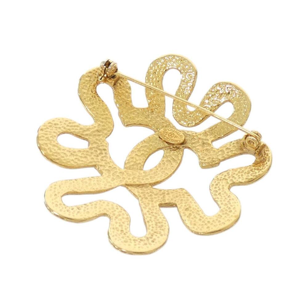 CHANEL Authentic Gold Brooch - Picture 2 of 3